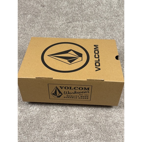 Volcom Workwear Hybrid Skate Inspired Workshoe Women's Sz 9 Black Composite Toe - Picture 16 of 16